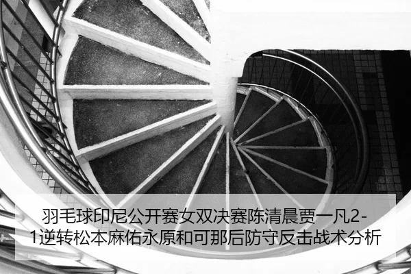 羽毛球印尼公开赛女双决赛陈清晨贾一凡2-1逆转松本麻佑永原和可那后防守反击战术分析